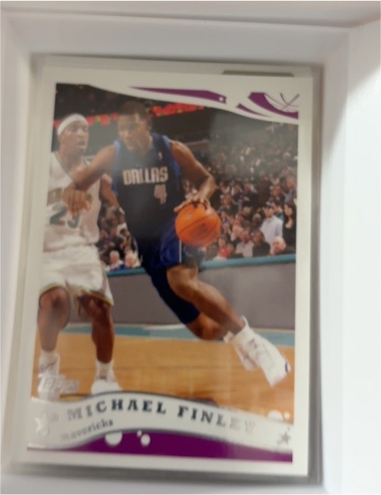 2005-06 Topps #87 Michael Finley — front