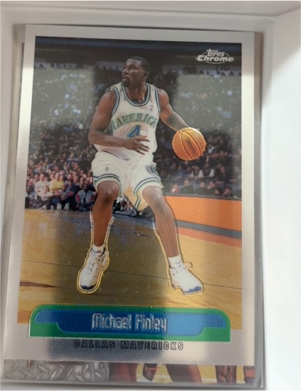 1999-00 Topps Chrome #188 Michael Finley — front