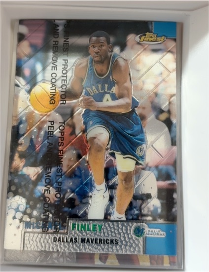 1999-00 Topps Finest #14 Michael Finley — front
