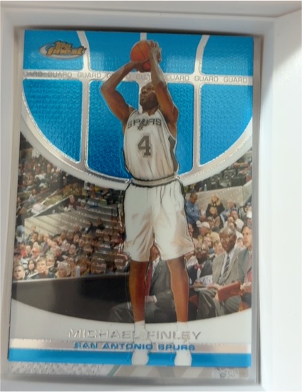 2005-06 Topps Finest #56 Michael Finley — front