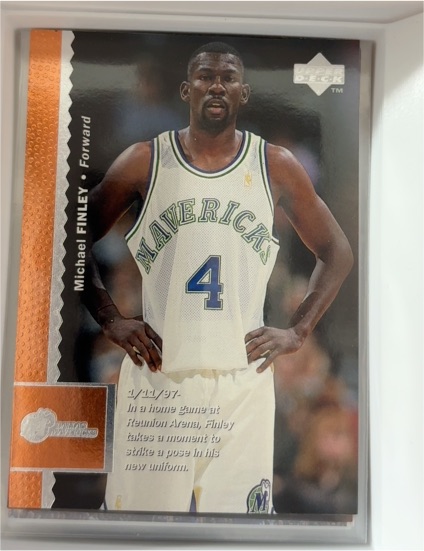 1996-97 Upper Deck #277 Michael Finley — front