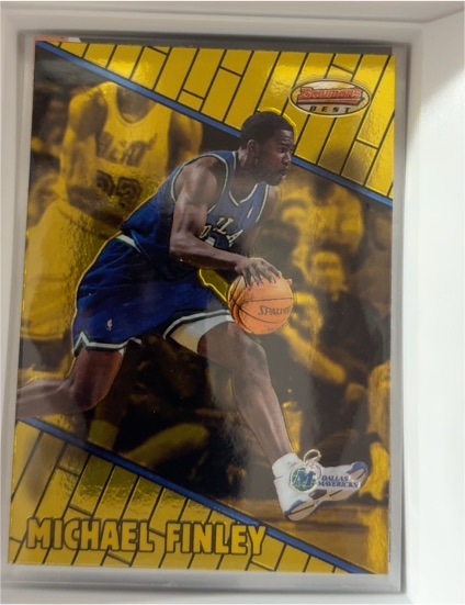 1999-00 Bowman's Best #45 Michael Finley — front