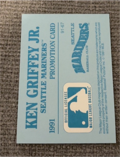 1991 Playball U.S.A. #91-67 Ken Griffey Jr. — front