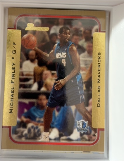 2003-04 Bowman #102 Michael Finley — front