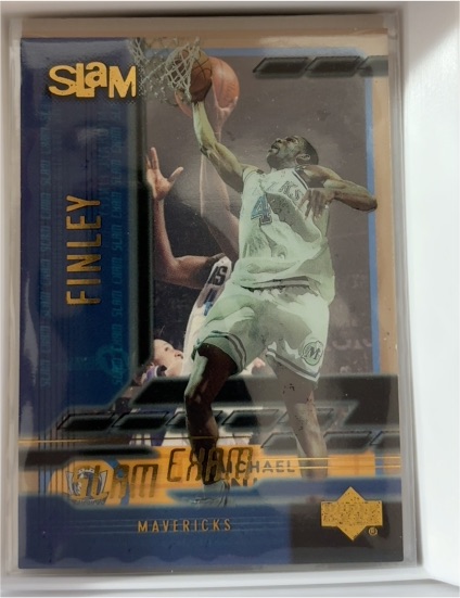 2000-01 Upper Deck Slam Slam Exam #SE5 Michael Finley — front