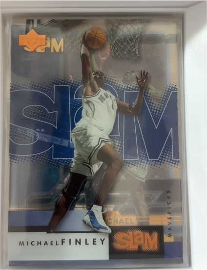 2000-01 Upper Deck Slam #12 Michael Finley — front
