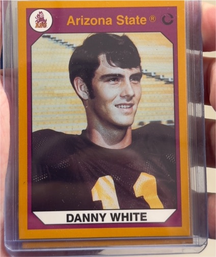 1990 Collegiate Collection #61 Danny White — front