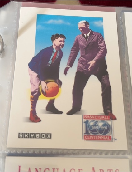1991 Skybox #332 James Naismith Centennial Highlights — front