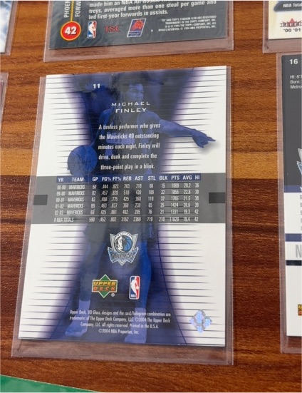 2003 Upper Deck #11 Michael Finley — front