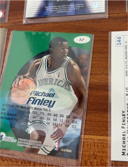 1998-99 Skybox #12 Michael Finley — front