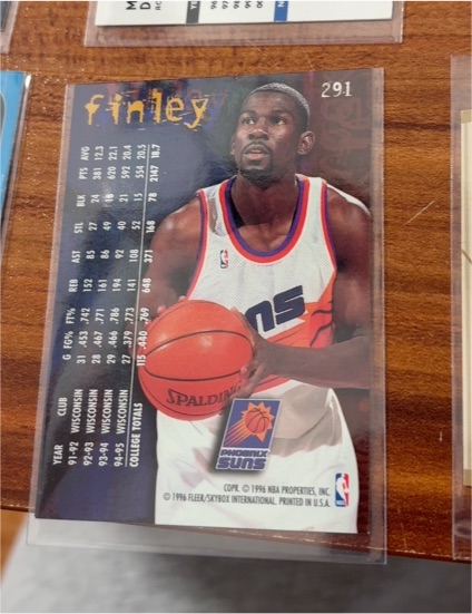 1994 Skybox #291 Michael Finley — front