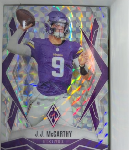 2025 Panini Phoenix #38 J.J. McCarthy — front