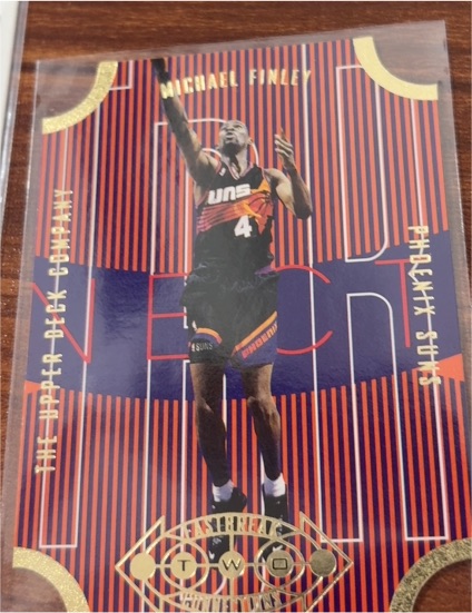 1996-97 Upper Deck #FB11 Michael Finley Fast Break Connections — front