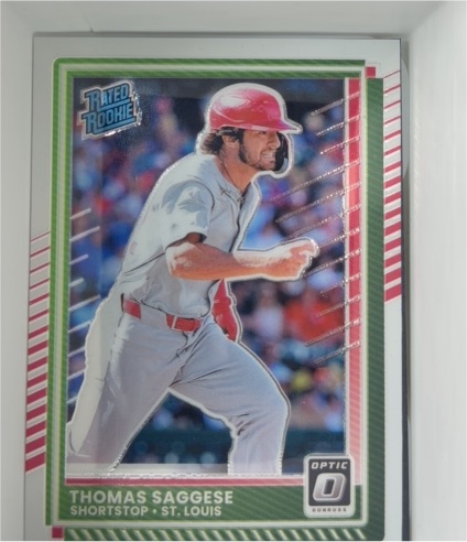 2025 Donruss Optic #30 Thomas Saggese — front