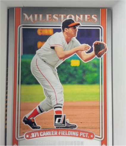 2025 Panini Donruss #5 Brooks Robinson Milestones — front