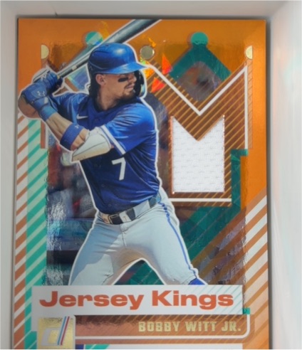 2025 Donruss Jersey Kings #JK-BWJ Bobby Witt Jr. — front