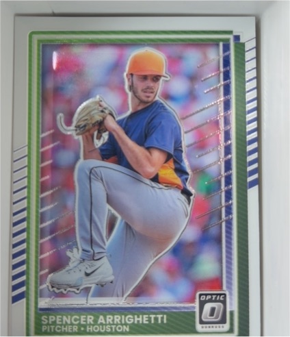 2025 Donruss Optic #47 Spencer Arrighetti — front