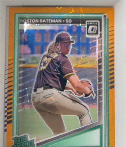 2025 Panini Donruss Optic #118 Boston Bateman — front
