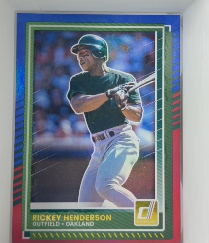 2025 Donruss #7 Rickey Henderson — front