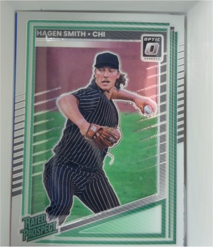 2025 Panini Donruss Optic #160 Hagen Smith — front