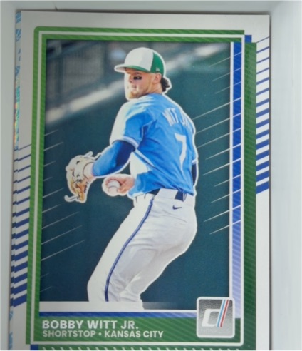 2025 Panini Donruss #27 Bobby Witt Jr. — front