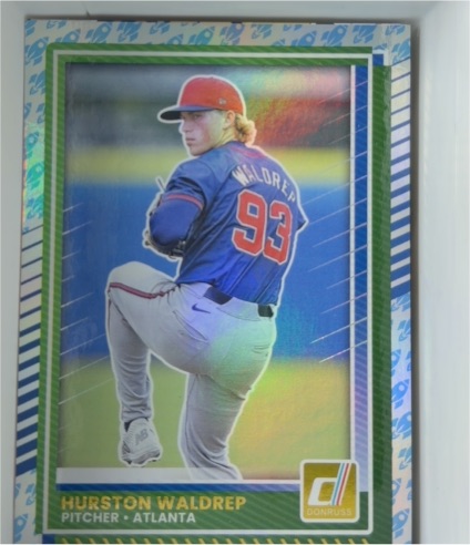 2025 Donruss #58 Hurston Waldrep — front
