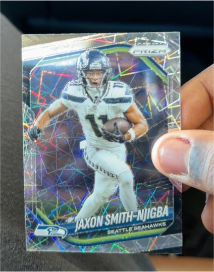 2025 Panini Prizm #254 Jaxon Smith-Njigba — front