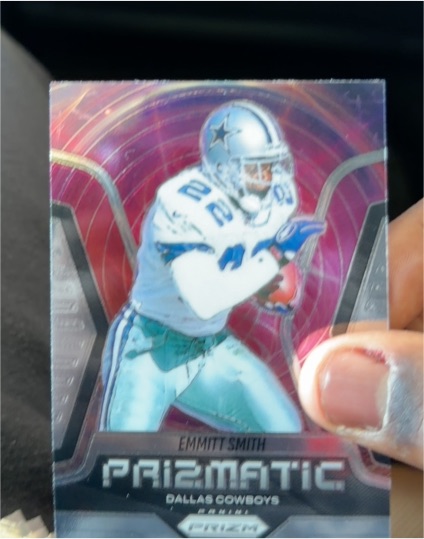 2025 Panini Prizm Prizmatic #8 Emmitt Smith — front