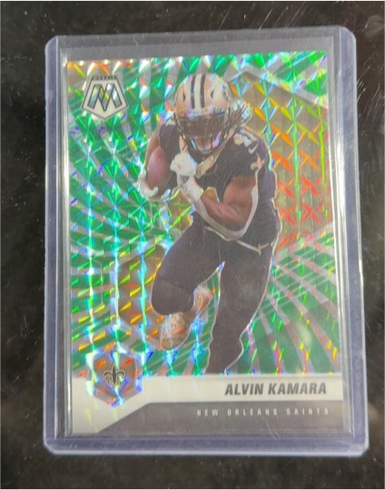 2021 Panini Mosaic #146 Alvin Kamara — front