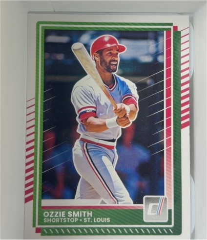 2025 Panini Donruss #3 Ozzie Smith — front