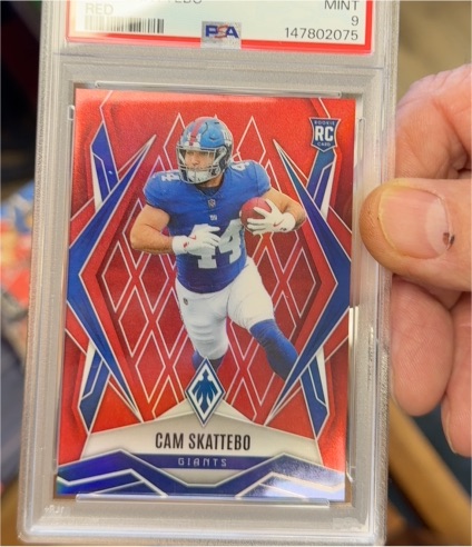 2025 Panini Phoenix #168 Cam Skattebo — front