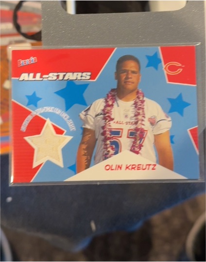 2005 Topps All-Star Stitches #ASR-OK Olin Kreutz — front