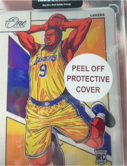 2024-25 Panini One and One #12 LeBron James — front