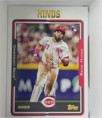 2025 Topps Archives #287 Rece Hinds — front