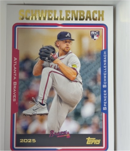 2025 Topps #203 Spencer Schwellenbach — front