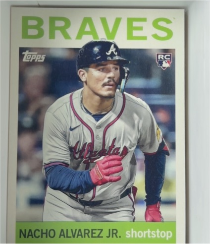 2025 Topps Archives #73 Nacho Alvarez Jr. — front