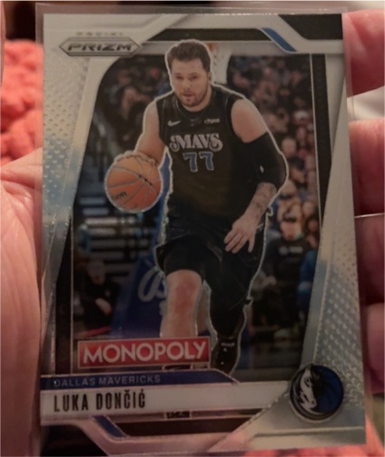 2024-25 Panini Prizm Monopoly #49 Luka Dončić — front