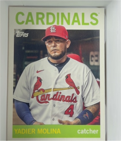 2025 Topps Archives 1964 #97 Yadier Molina — front