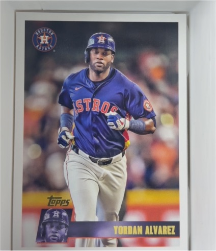 2023 Topps Series 1 #181 Yordan Alvarez — front