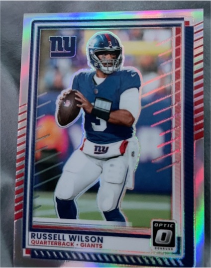 2025 Panini Donruss Optic #50 Russell Wilson — front