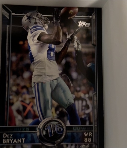 2015 Topps #336 Dez Bryant — front