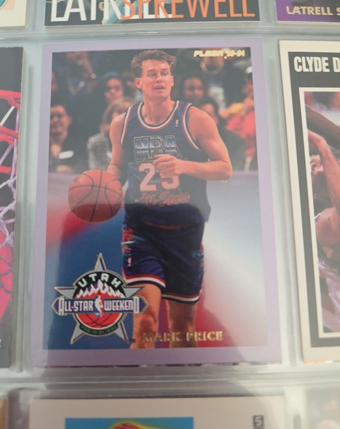 1993-94 Fleer All-Stars #9 Mark Price — front