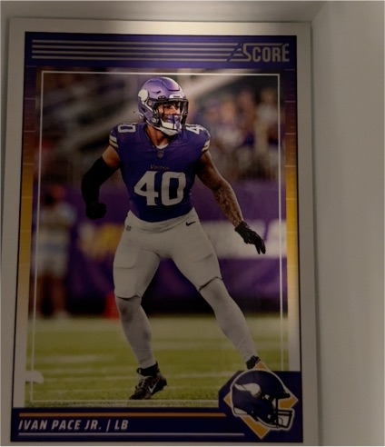 2024 Panini Score #186 Ivan Pace Jr. — front
