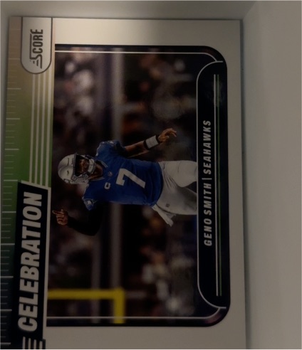 2024 Score #C-GSH Celebration Geno Smith — front