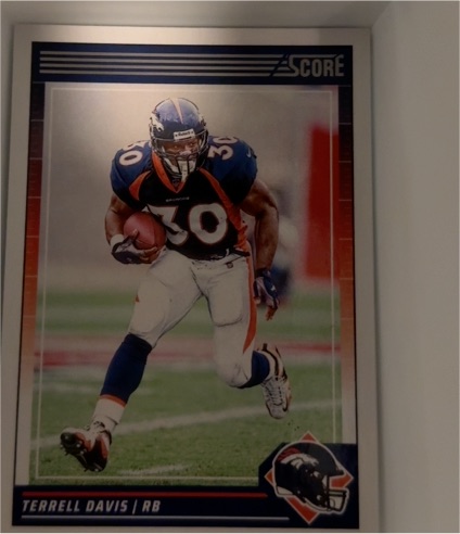 2024 Panini Score #293 Terrell Davis — front