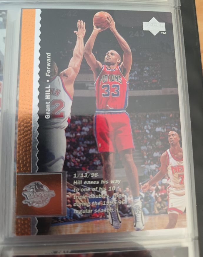 1996-97 Upper Deck #34 Grant Hill — front