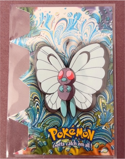 2000 Topps Pokemon #12 Butterfree — front