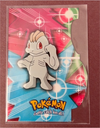 1999 Topps Pokemon #66 Machop — front