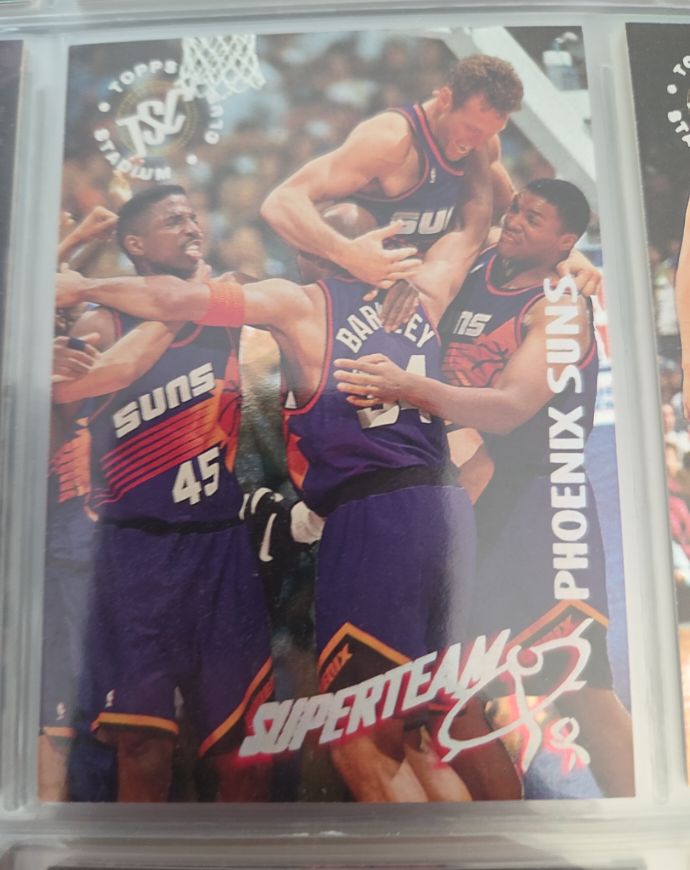 1994-95 Topps Stadium Club Super Teams #21 Phoenix Suns — front