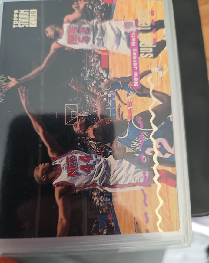 1993-94 Topps Stadium Club Triple Double 1st Day Issue #2 Kenny Anderson Nets — front